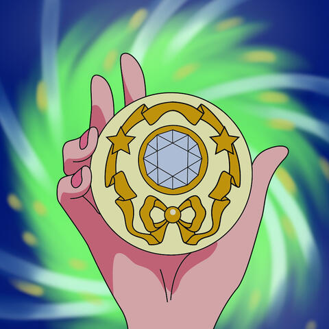 Sailor Moon Brooch, 2024 (A.I, CSP)